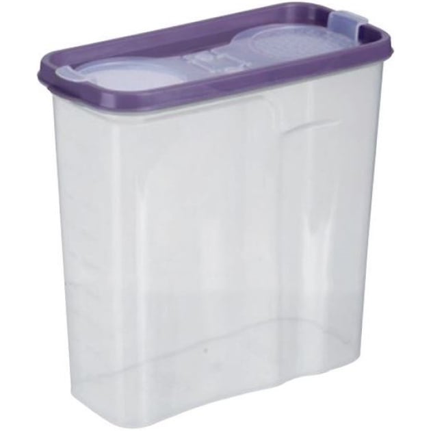 Photos - Food Container Violet House Контейнер для зберігання  Transparent, поліпропілен, 2,5 л, пр 
