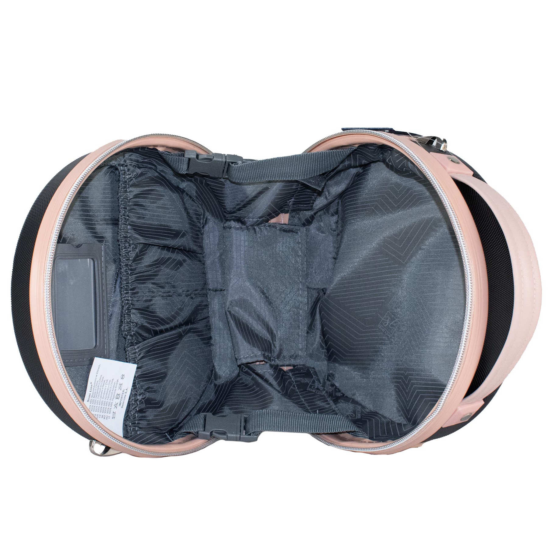 Бьюти-кейс Semi Line 5L Black/Pink Cream (T5671-1) - фото 2