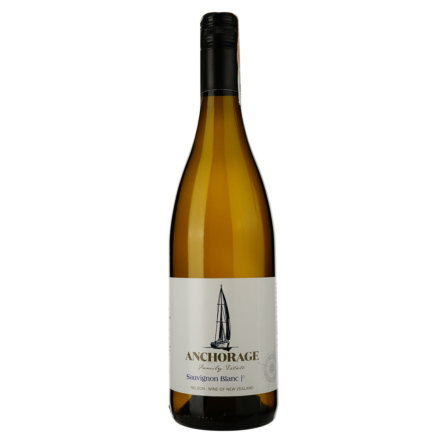 Вино Anchorage Sauvignon Blanc, бiле, сухе, 0,75 л - фото 1