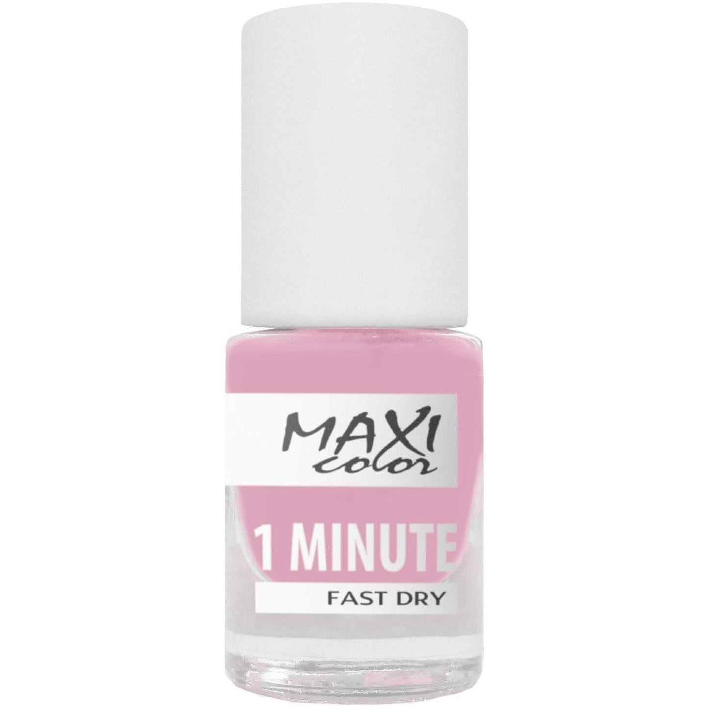 Лак для ногтей Maxi Color 1 Minute Fast Dry тон 015, 6 мл - фото 1