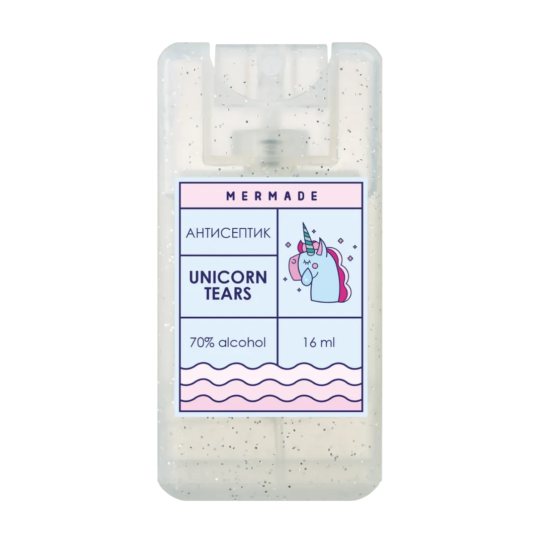 Антисептик-спрей для рук Mermade Unicorn Tears, 16 мл - фото 1