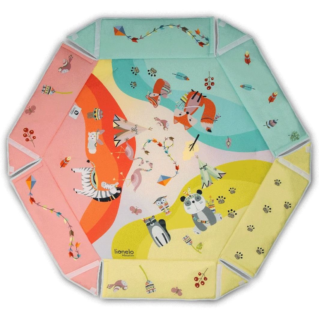 Дитячий розвиваючий килимок Lionelo Jenny Multicolor (LOE-JENNY MULTICOLOR) - фото 4