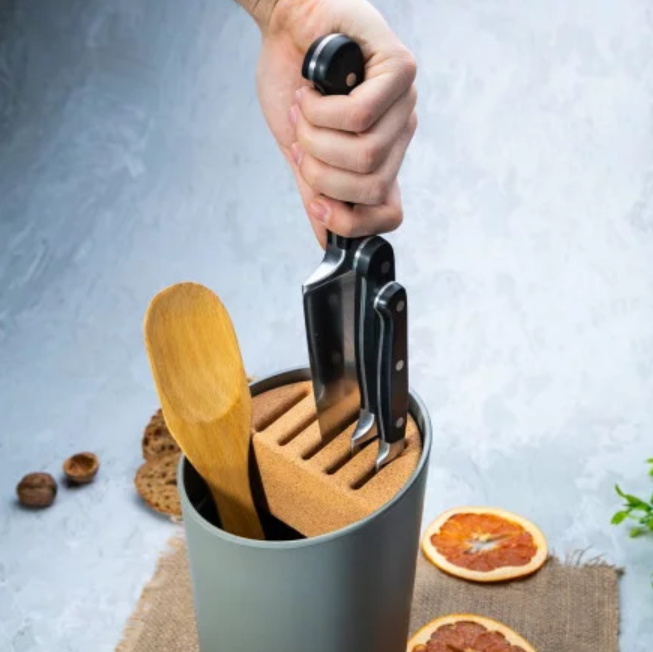 Підставка для ножів та кухонних приладів Berghoff Leo, 14,5 х 14,5 х 24 см (00000020622) - фото 4