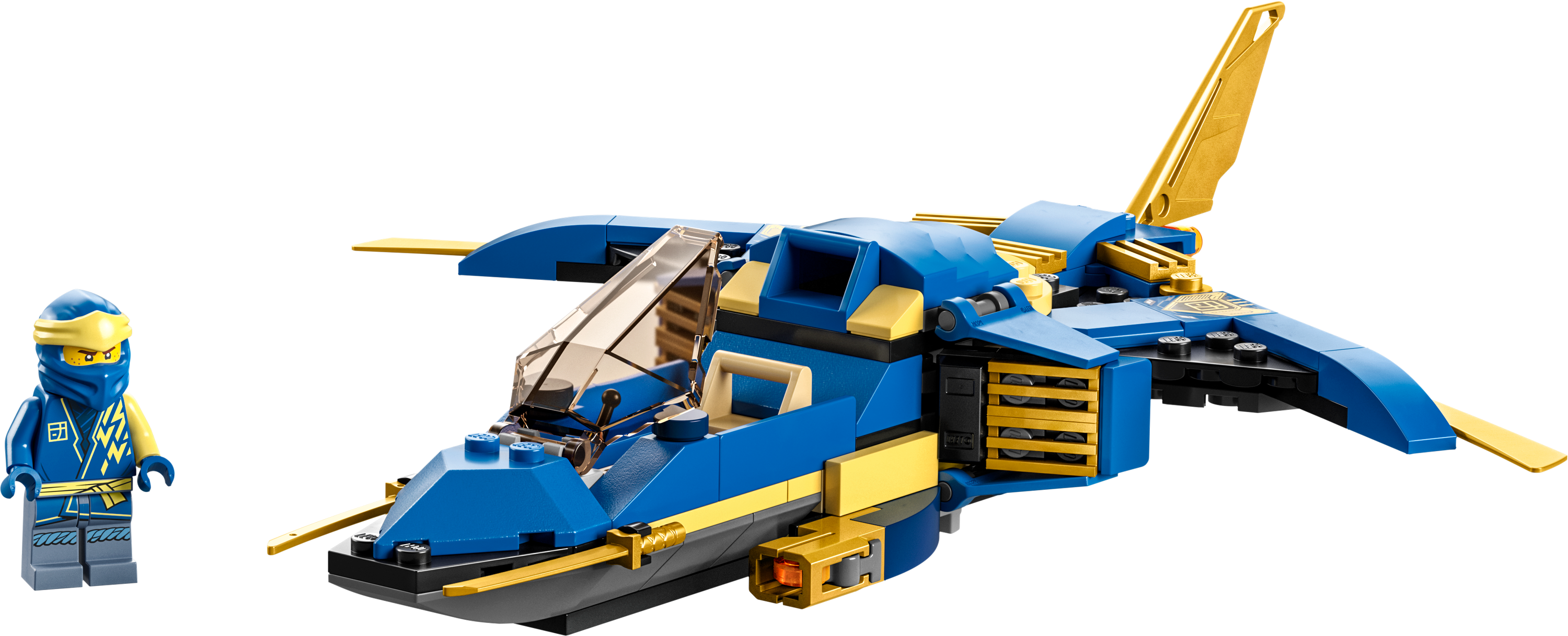 Конструктор LEGO Ninjago Реактивний літак Джея EVO,146 деталей (71784) - фото 2