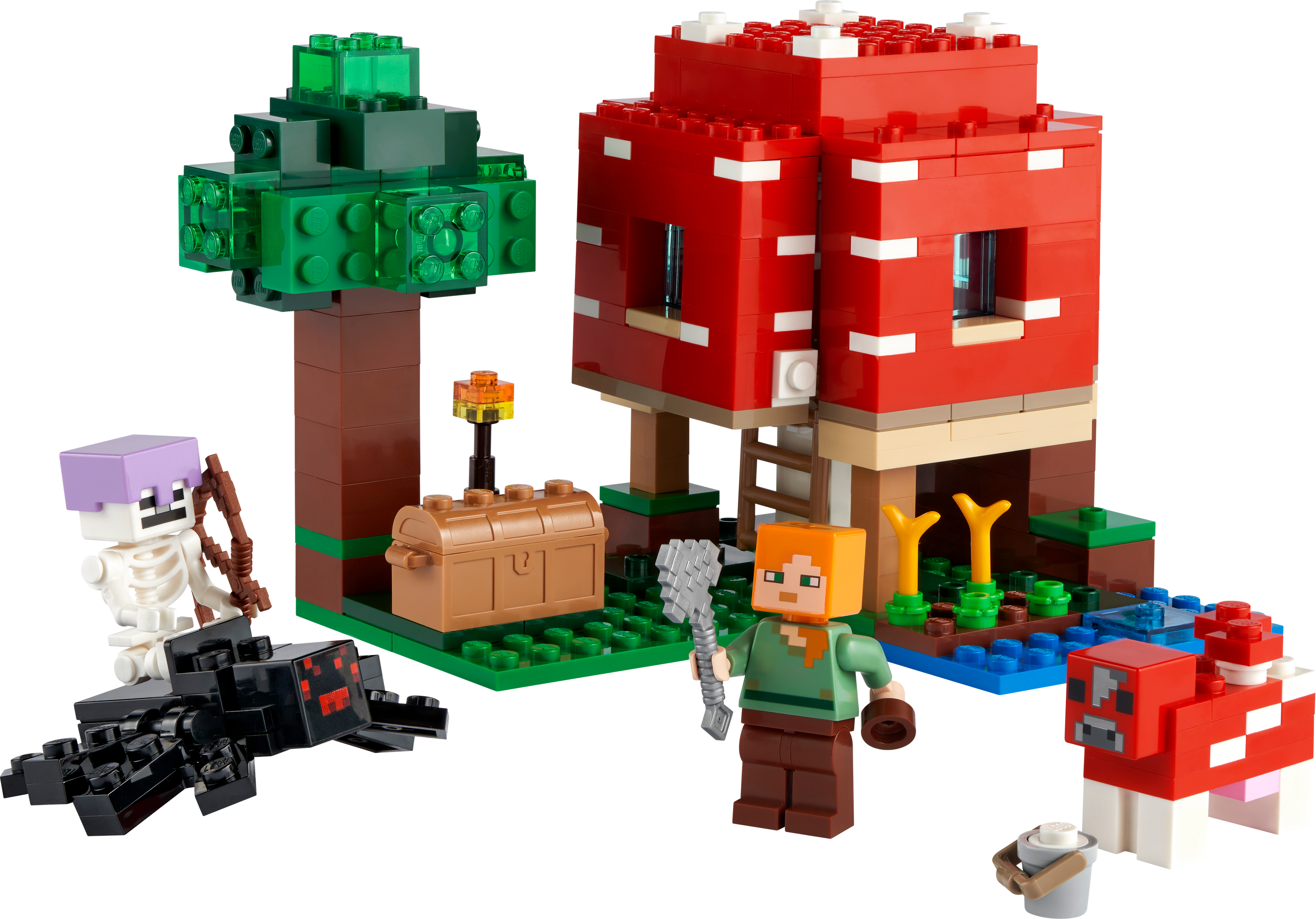Конструктор LEGO Minecraft Грибной дом, 272 деталей (21179) - фото 2