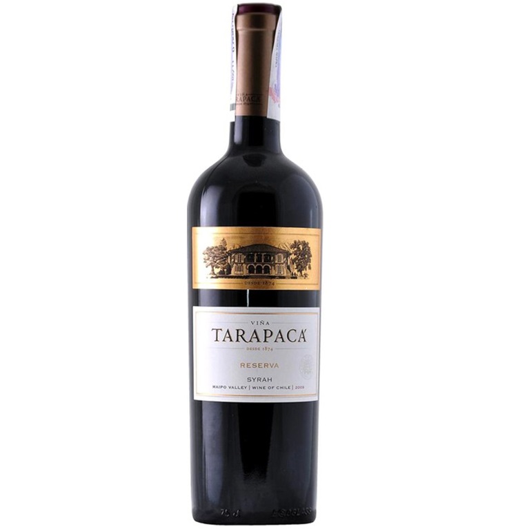 Вино Tarapaca Syrah Reserva, красное, сухое, 14%, 0,75 л (21434) - фото 1