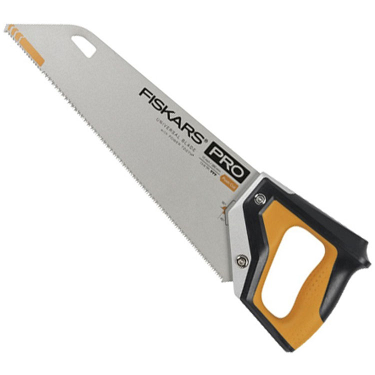 Пила Fiskars PowerTooth 9 TPI ​​ручная 380 мм (1062930) - фото 1