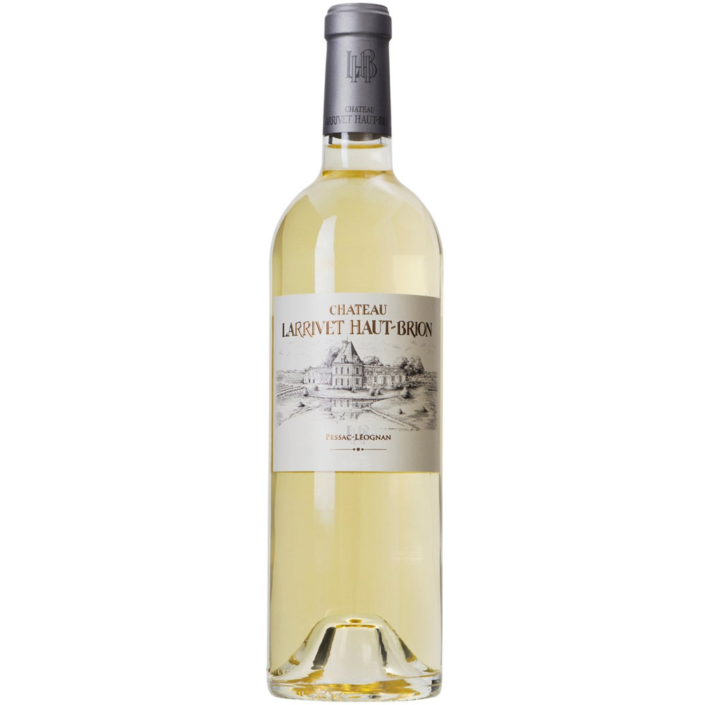 Вино Chateau Larrivet-Haut-Brion Blanc 2016, біле, сухе, 0,75 л - фото 1