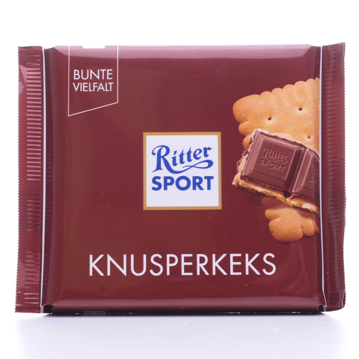Шоколад молочний Ritter Sport із начинкою з вершкового печива, 100 г (642753) - фото 1