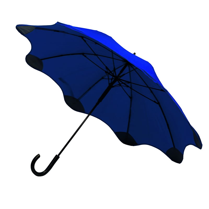 Зонт-трость Line art Blantier, с защитными наконечниками, синий (45400-44) - фото 1