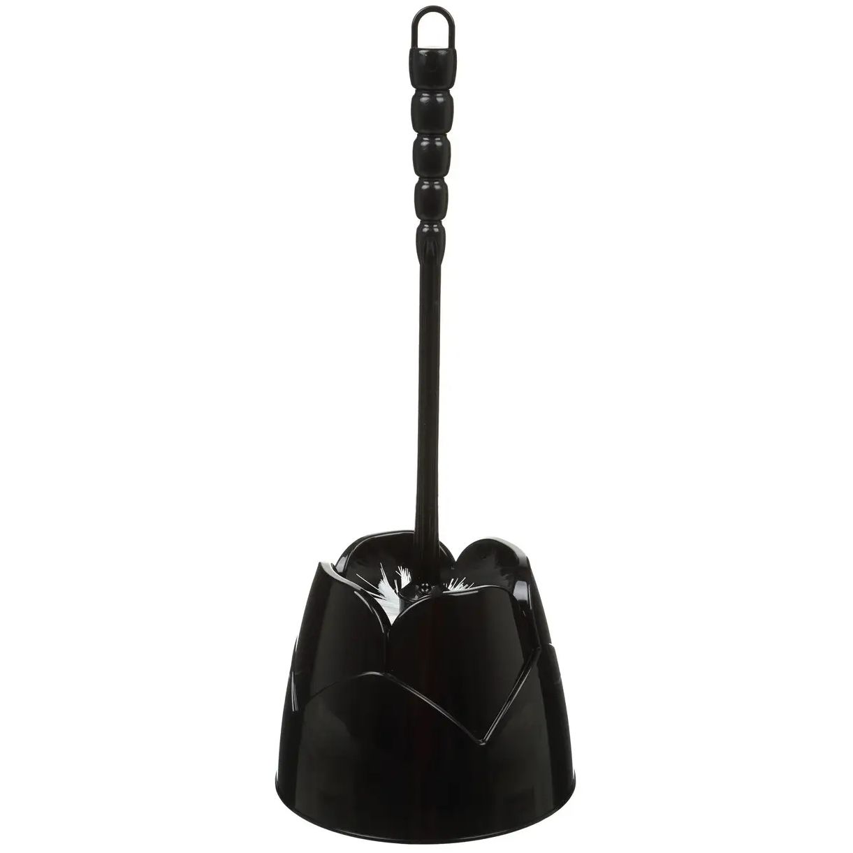 Йоржик для унітаза Ekodeo Tulip BK, чорний (L9240BK) - фото 1