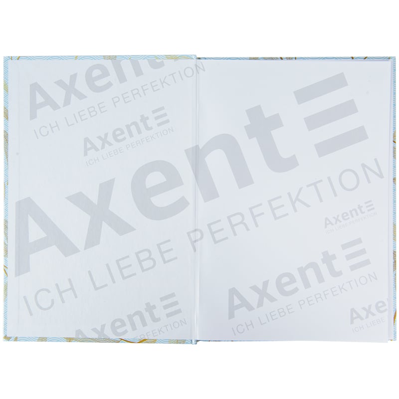 Книга записная Axent Waves A4 в клеточку 96 листов голубая (8422-560-A) - фото 2