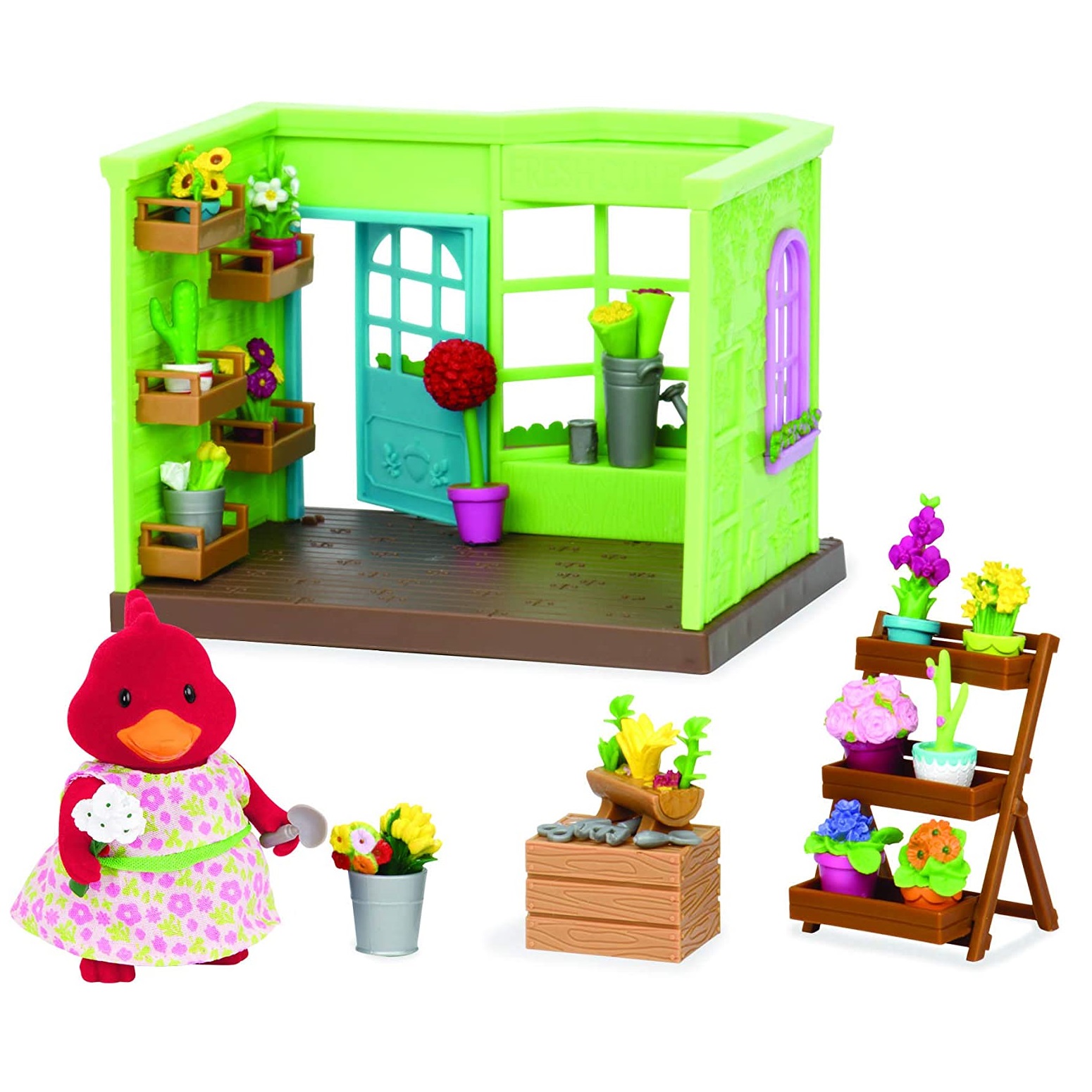 Игровой набор Lil Woodzeez Цветочный магазин (WZ6621Z) - фото 3
