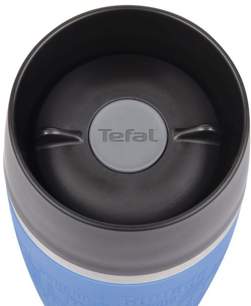 ТермокружкаTefal Travel Mug, 360 мл, голубой (K3086114) - фото 4