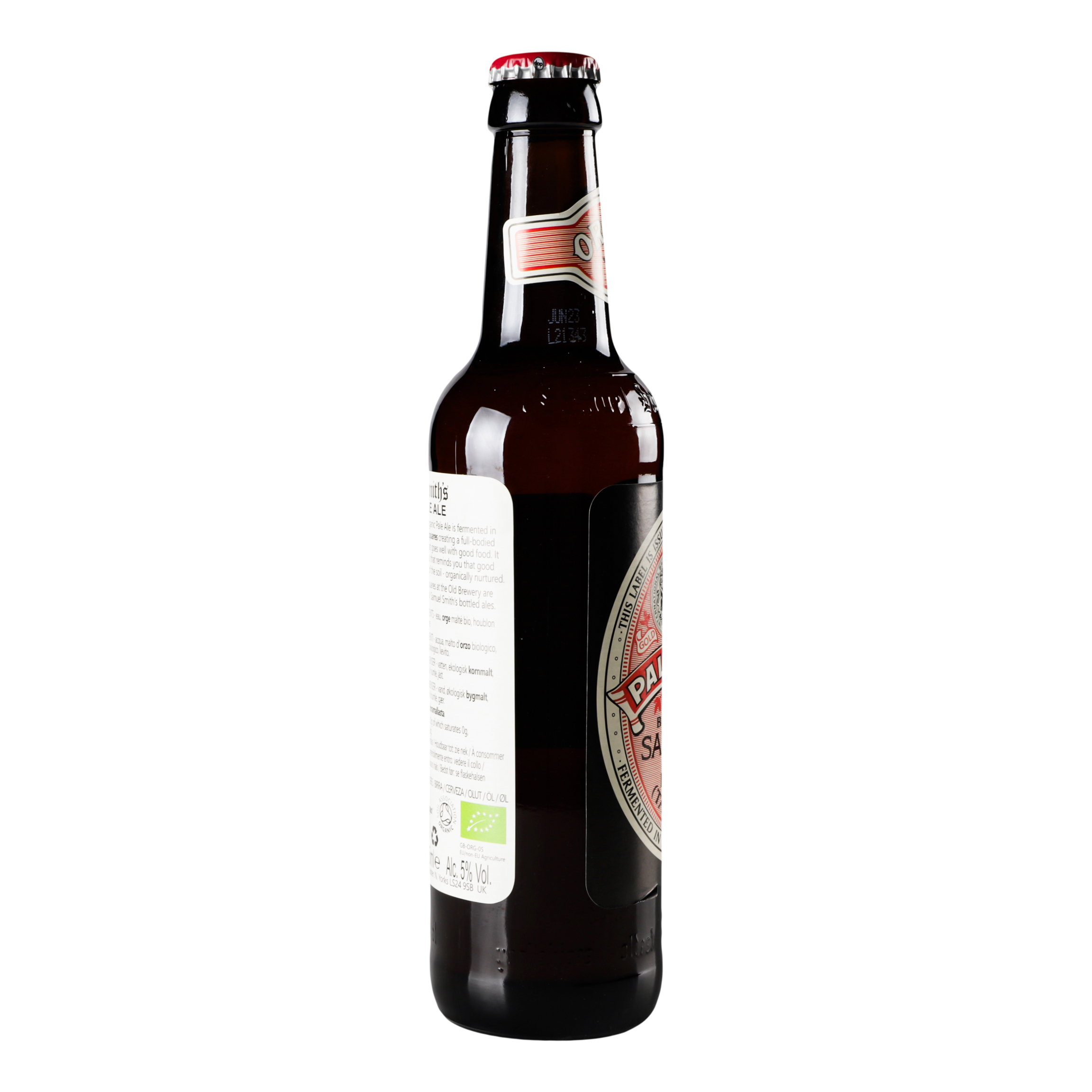 Пиво Samuel Smith Organic Pale Ale светлое, 5%, 0,355 л (789763) - фото 3