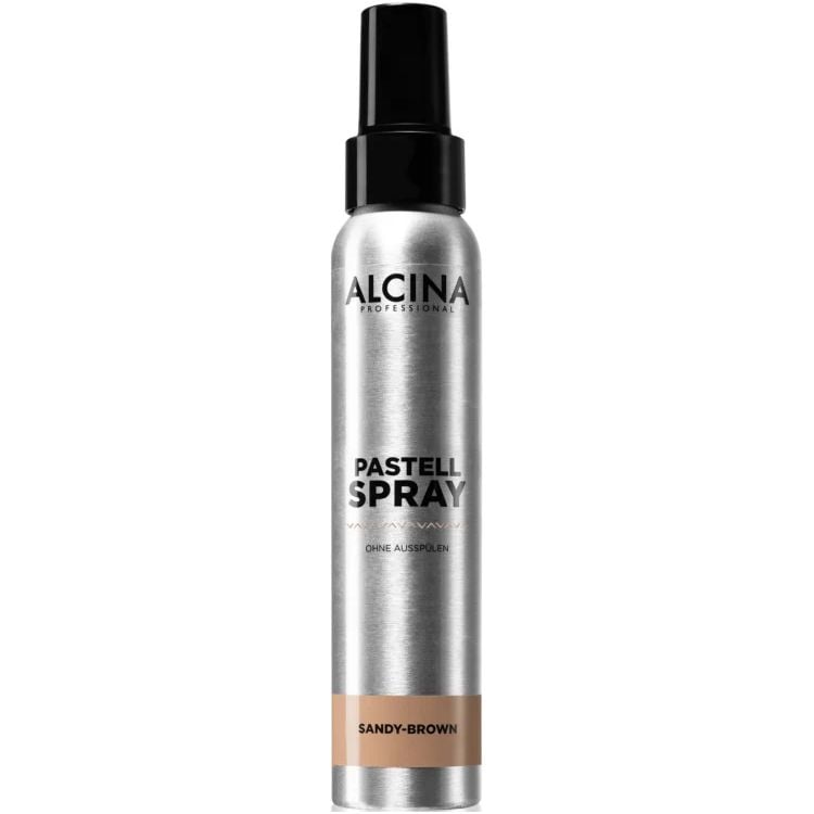 Тонуючий спрей для свiтлого волосся Alcina Pastell Spray Sandy-Brown, пісочний, 100 мл - фото 1