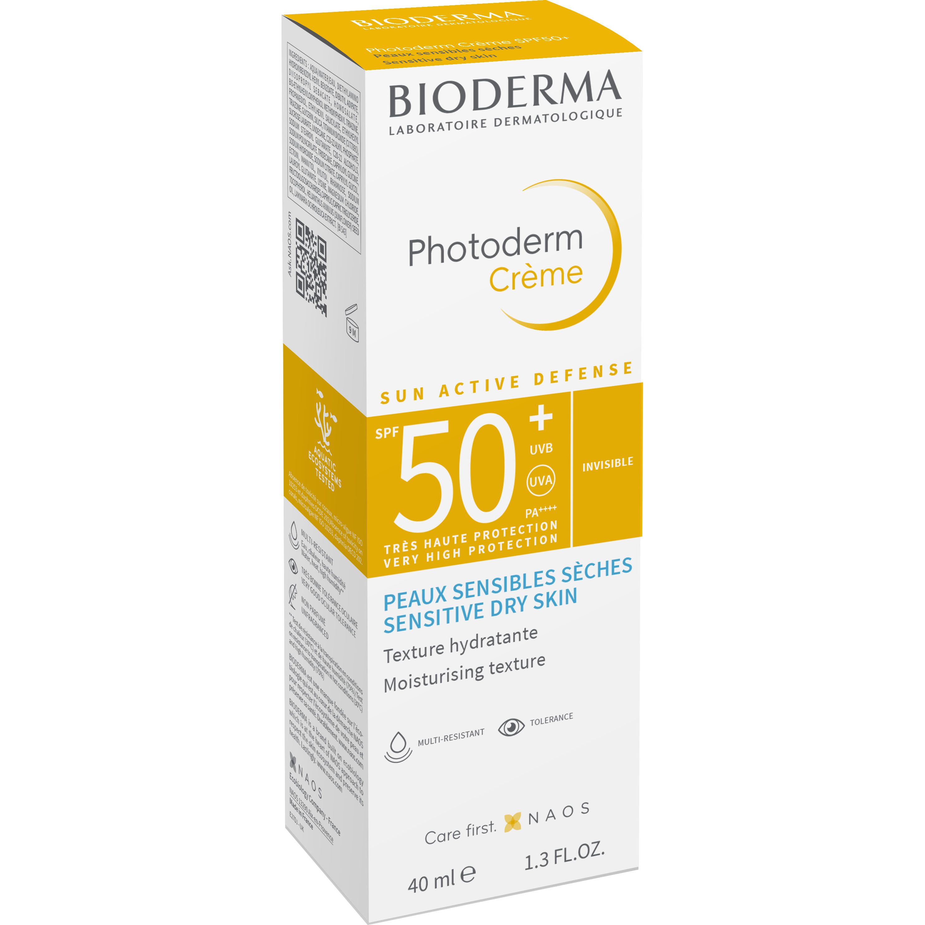 Сонцезахисний крем Bioderma Photoderm Sun Active Defense SPF50+ 40 мл - фото 2