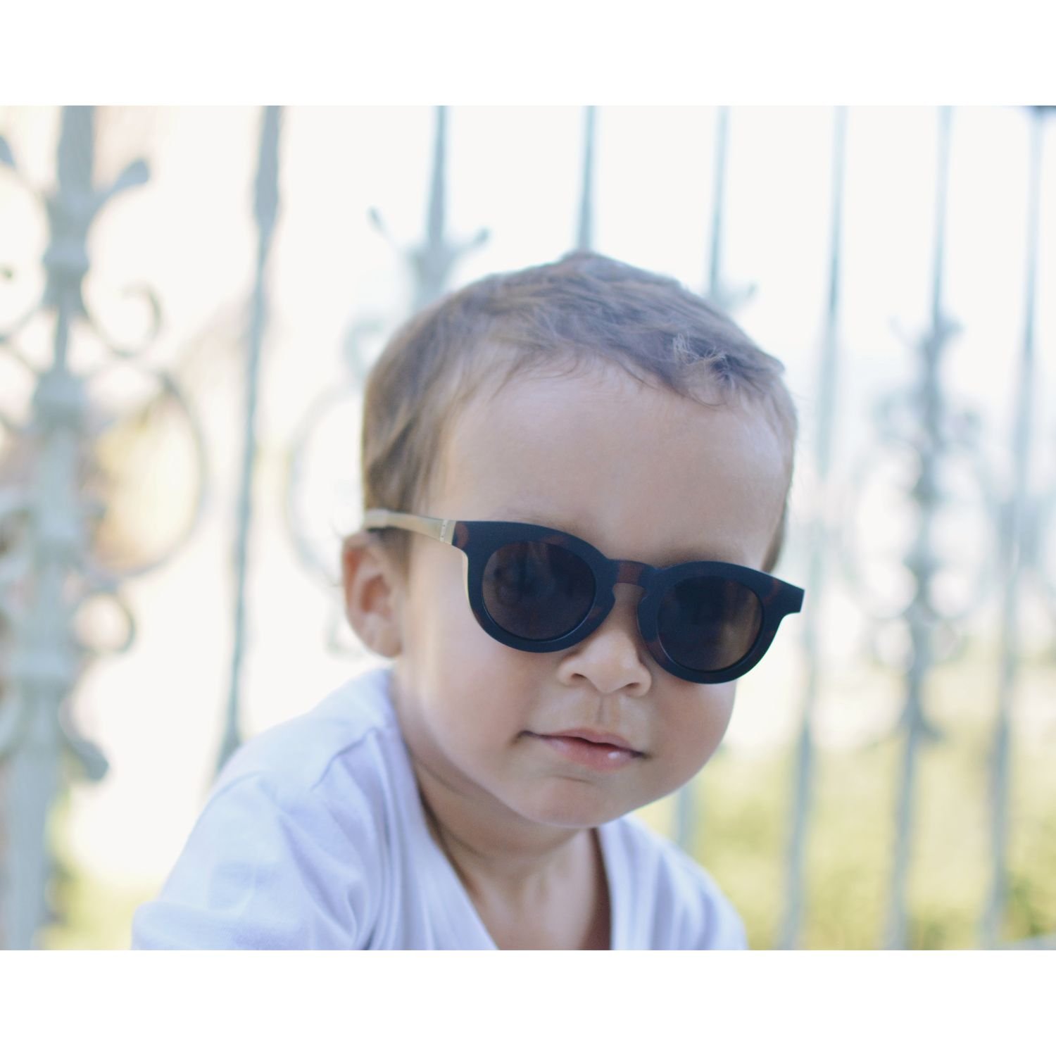 Детские солнцезащитные очки Beaba, 9-24 мес., коричневые (930343) - фото 5