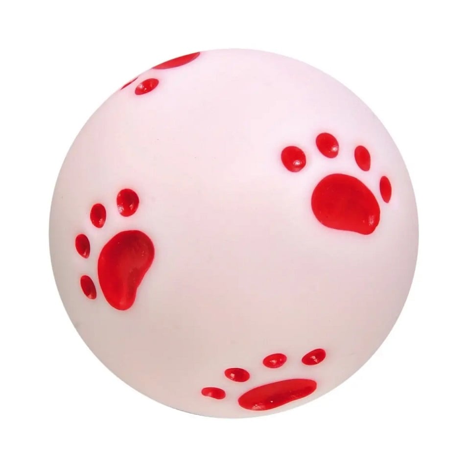 Photos - Dog Toy Trixie Іграшка для собак  М'яч із пищалкою, 10 см  (3434)