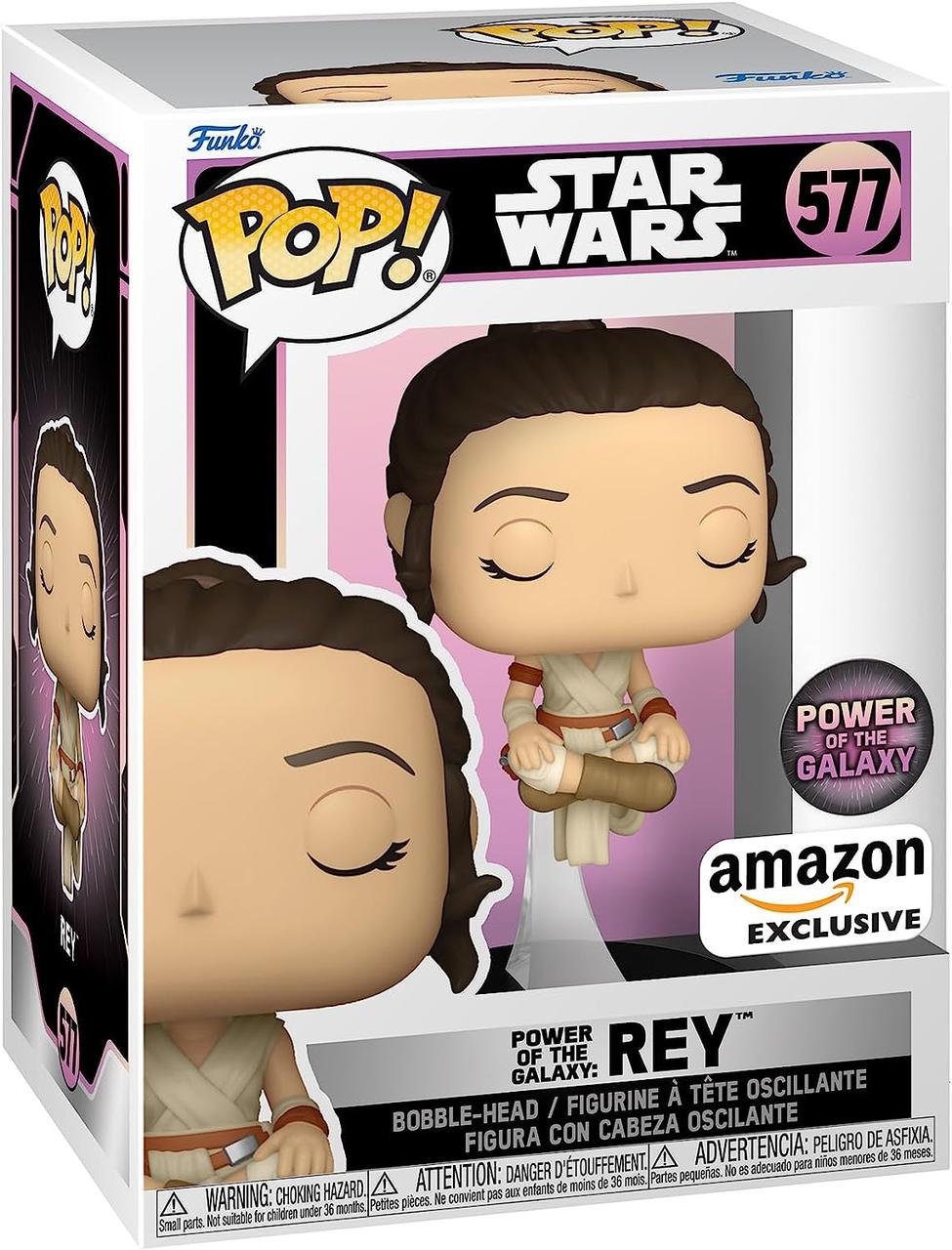 Фигурка Funko Pop Фанко Поп Рей Звездные войны Star Wars Rey Exclusive 10 см SW R 577 - фото 2