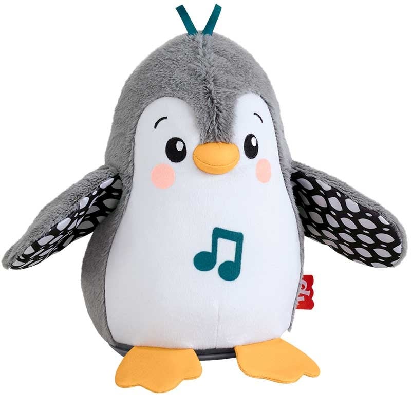 Мягкая музыкальная игрушка Fisher-Price Пингвиненок, 23,5 см (HNC10) - фото 1