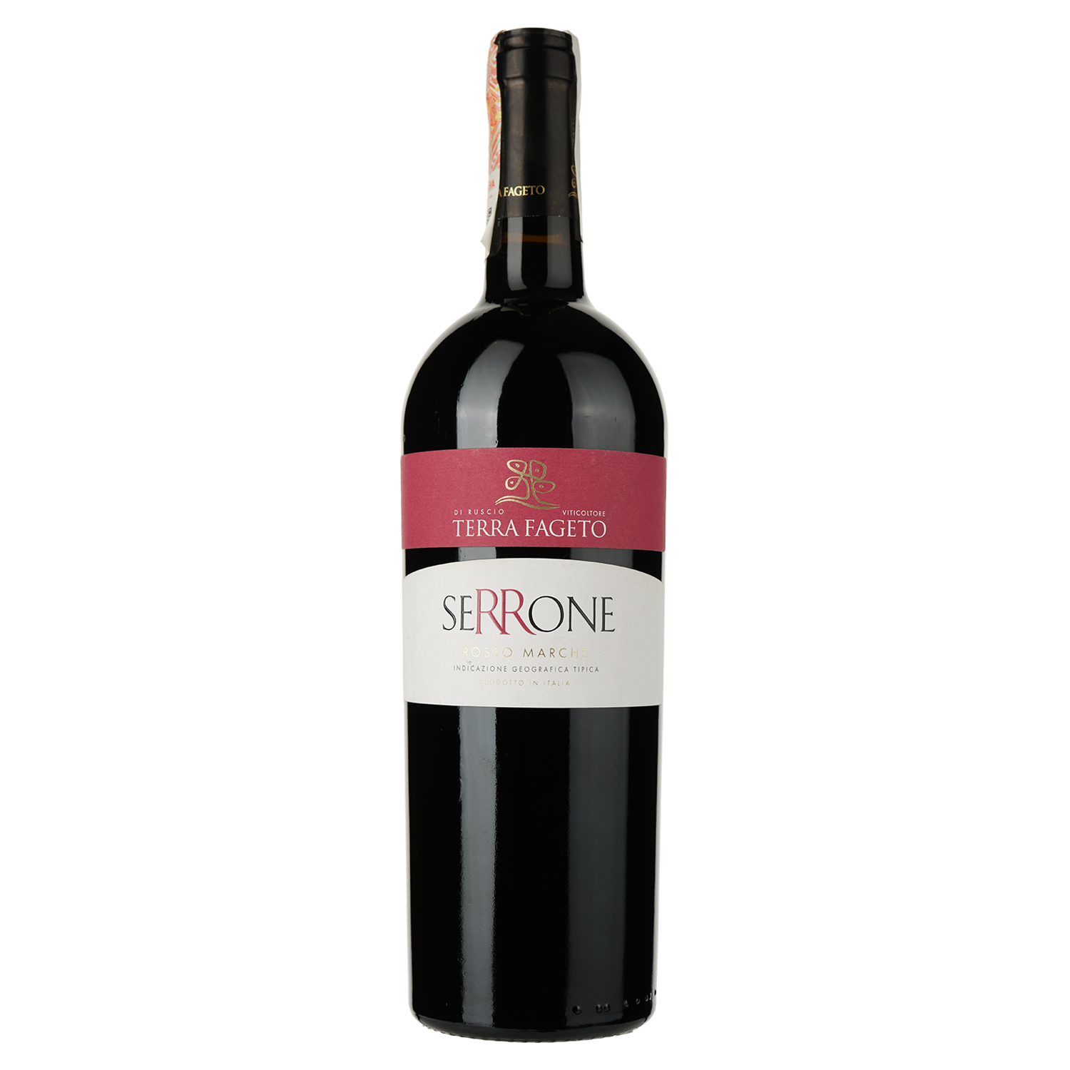 Вино Terra Fageto Serrone Marche Rosso IGT, червоне, сухе, 0,75 л - фото 1