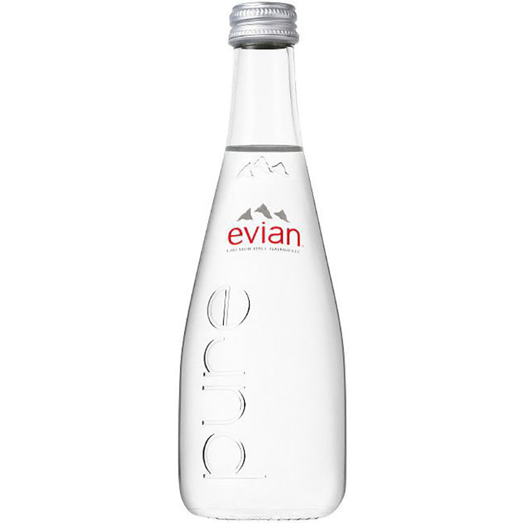 Вода мінеральна Evian негазована скло 0.33 л (475296) - фото 2