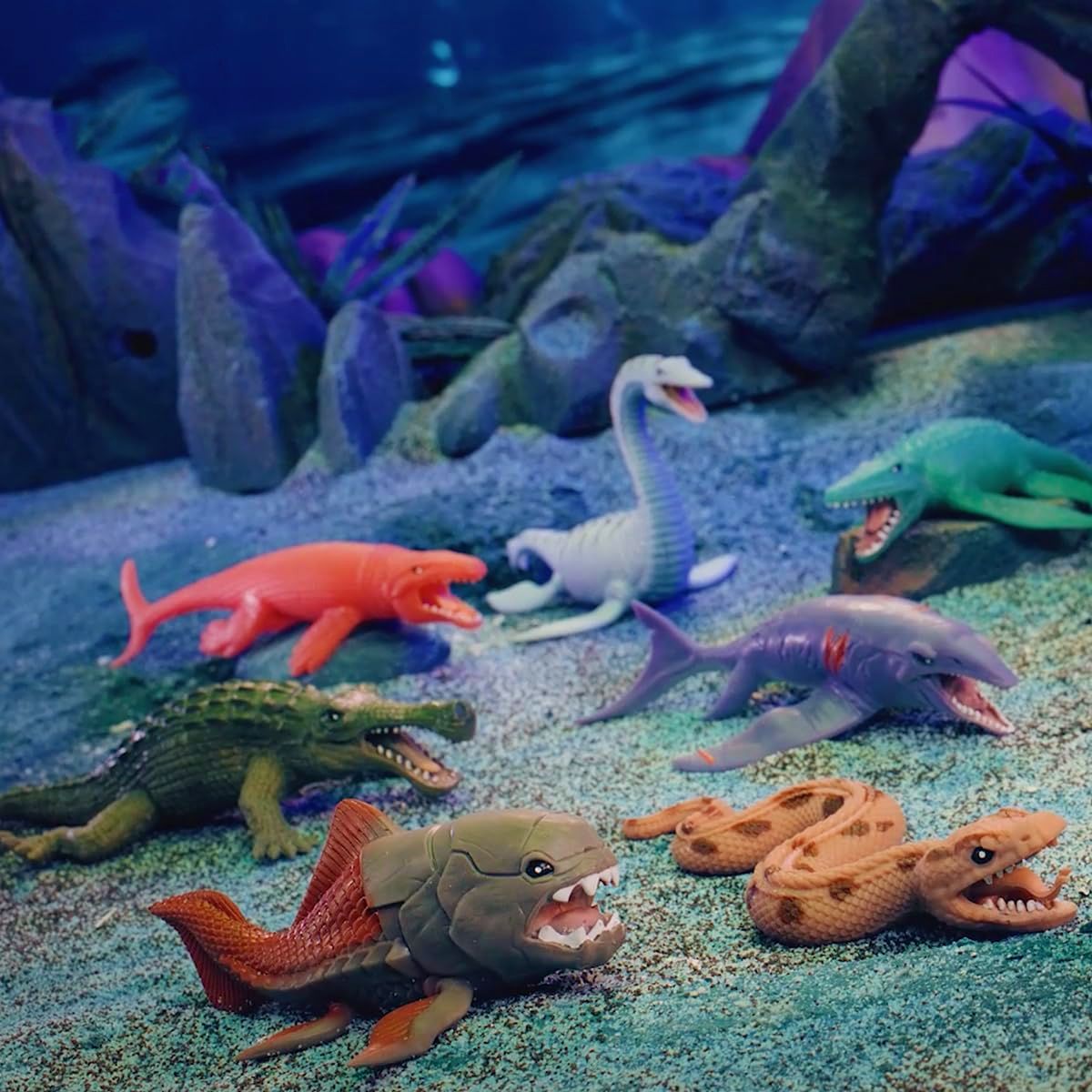 Стретч-игрушка в виде животного #sbabam Legend of animals Морские доисторические хищники (128/CN22) - фото 7