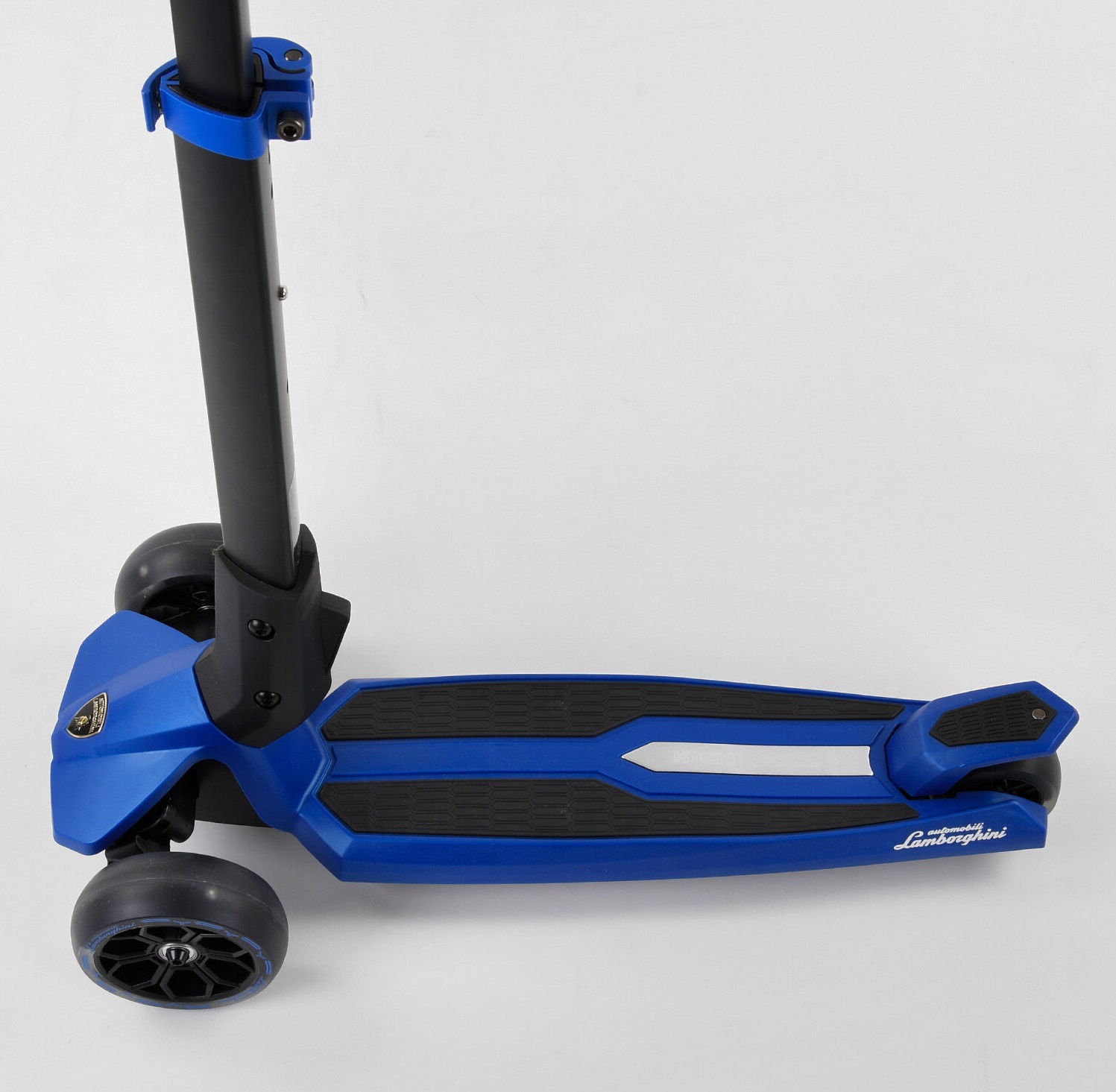 Самокат Best Scooter 65х16х31 см Синьо-черный 000231575 - фото 4