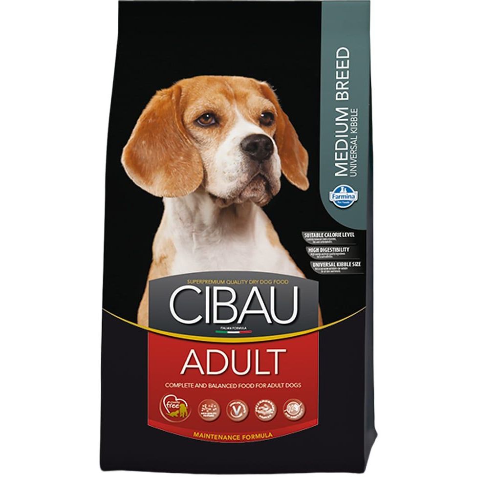 Сухий корм для дорослих собак середніх порід Farmina Cibau Adult Medium Breed, з куркою, 12 кг - фото 1