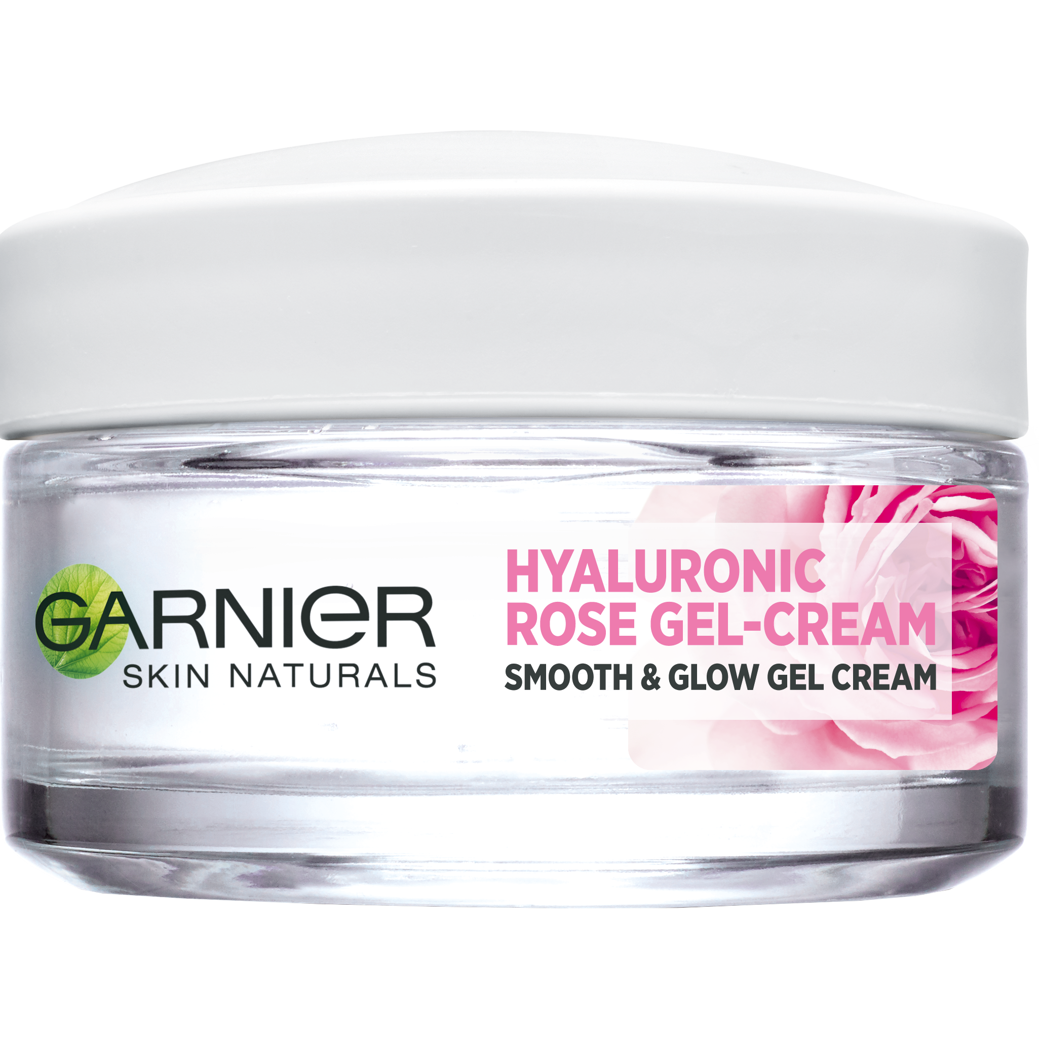 Зволожуючий гіалуроновий гель-крем Garnier Skin Naturals з рожевою водою, для всіх типів шкіри, 50 мл (C6533600) - фото 1