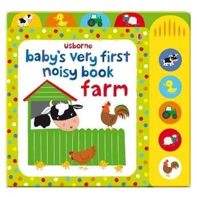 Интерактивная книга Baby's Very First Noisy Book Farm - Fiona Watt, англ. язык (9781409563440) - фото 1