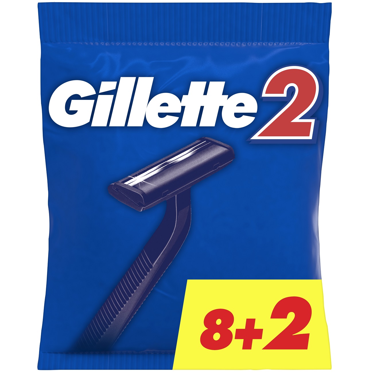Одноразові станки для гоління Gillette 2, 10 шт. (81634375) - фото 1