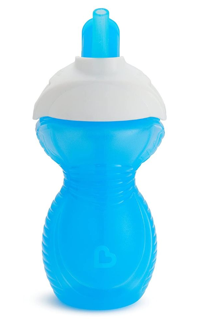 Бутылочка-непроливайка с трубочкой Munchkin Click Lock, 266 мл, голубой (15424.01) - фото 1