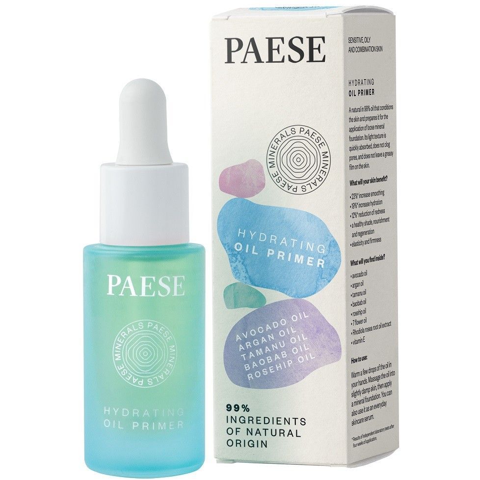 Масло косметическое Paese Minerals Hydrating oil primer, 15 мл (5902627621536) - фото 1