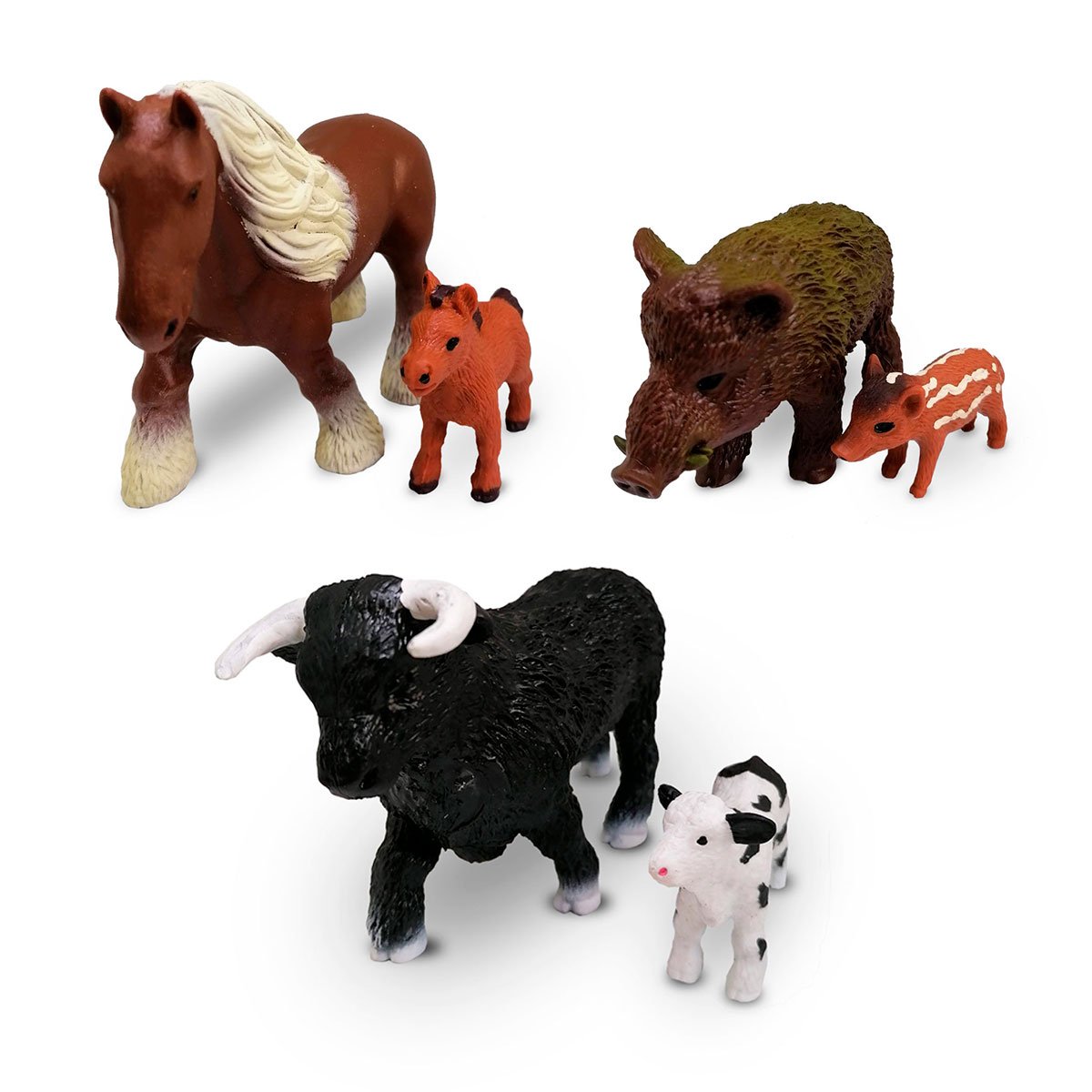 Стретч-игрушка в виде животного Diramix The Epic Animals - Семья Животных (DIR-T-00006) - фото 3