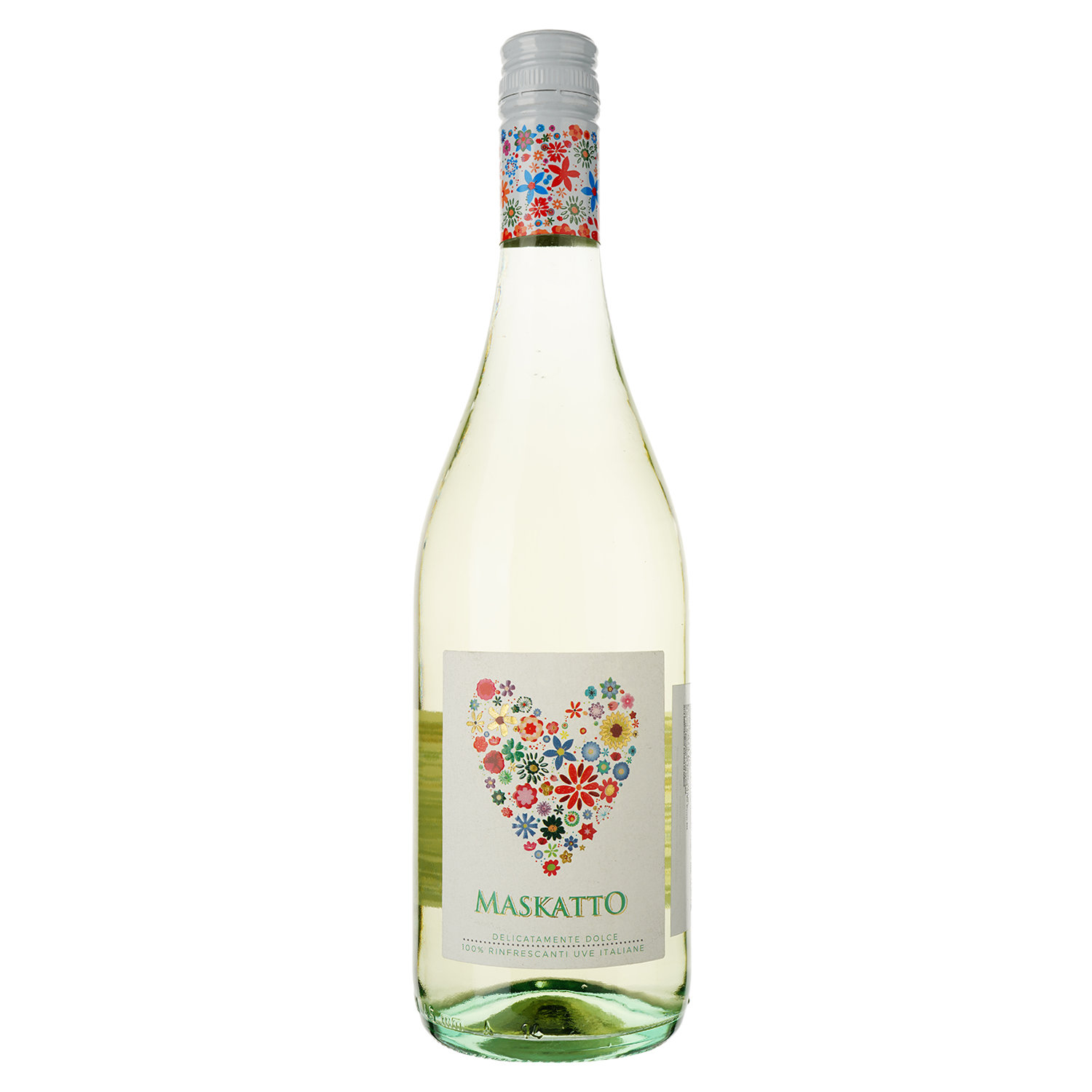 Вино Maskatto MPF Bianco, белое, сладкое, 0,75 л - фото 1