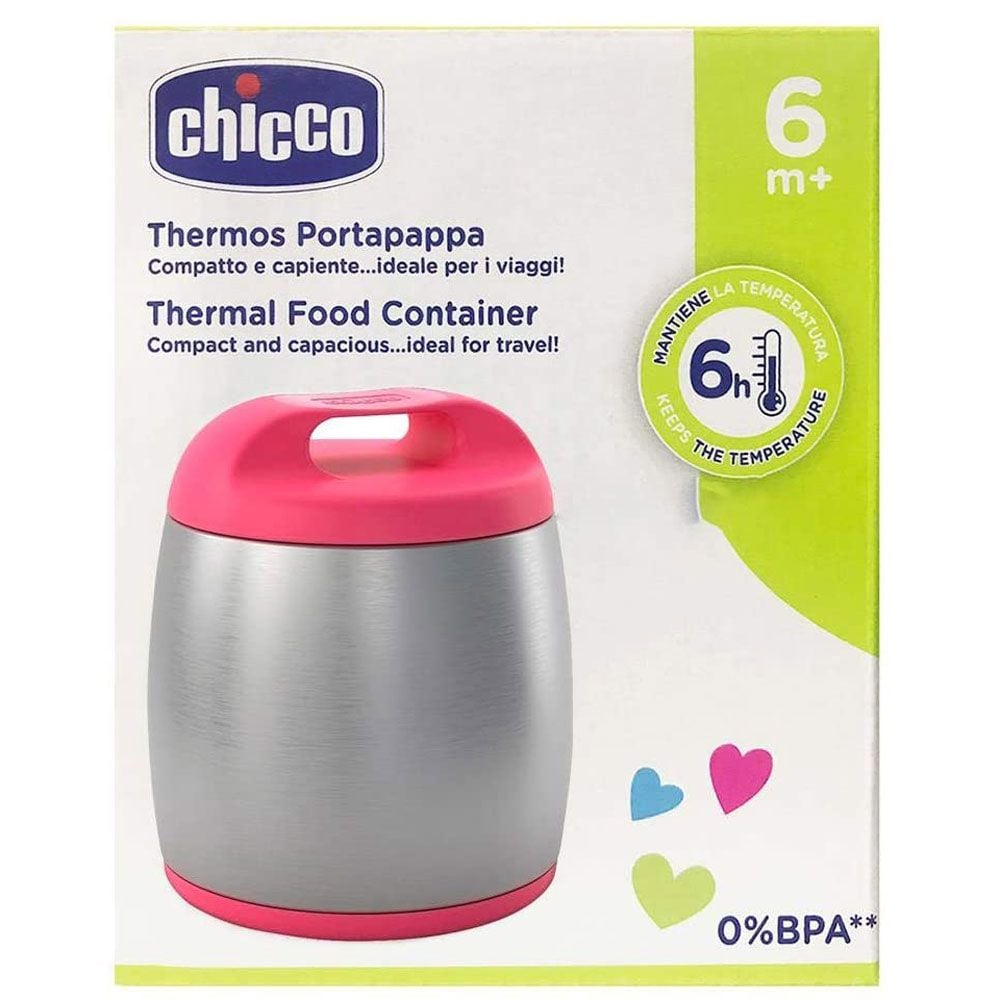 Термоконтейнер для детского питания Chicco, 350 мл, розовый (60182.10) - фото 6