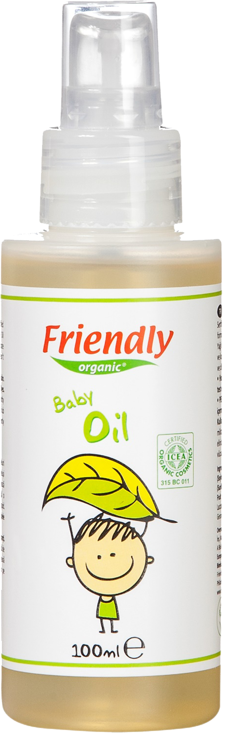 Детское органическое массажное масло Friendly Organic, 100 мл - фото 2