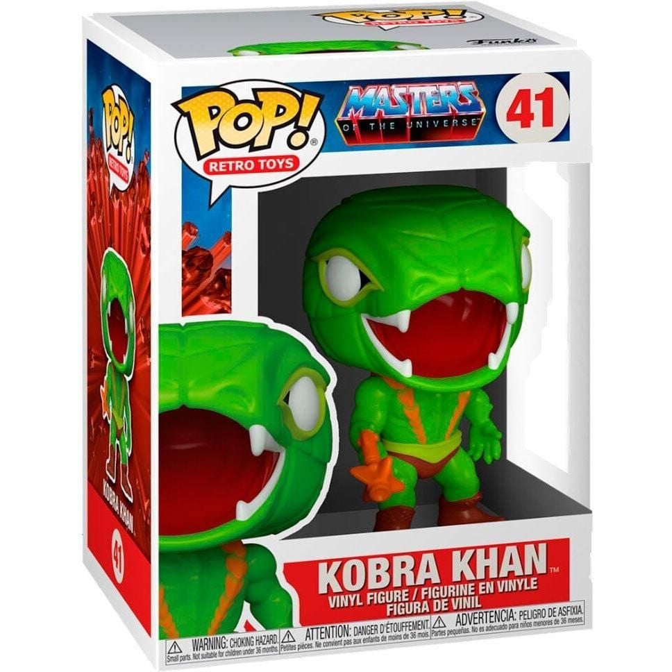 Фигурка Funko Pop Фанко Поп Кобра Хан Masters of the Universe Kobra Khan 10 см Cartoon MU KK 41 - фото 1