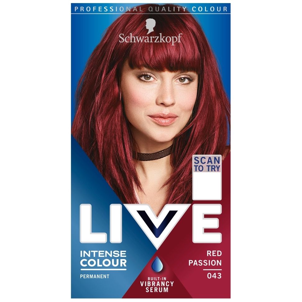 Краска для волос Schwarzkopf Live Intense Colour 043 Red Passion - фото 1