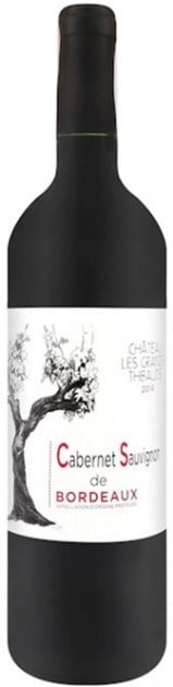 Вино Chateau Les Grands Thibauds Cabernet Bordeaux, красное, сухое, 13,5%, 0,75 л (795856) - фото 1