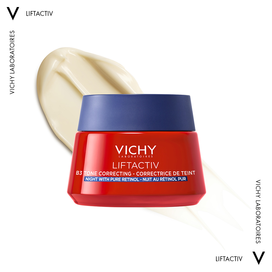 Ночной антивозрастной крем Vichy Liftactiv В3 для коррекции пигментных пятен с ретинолом 50 мл - фото 2