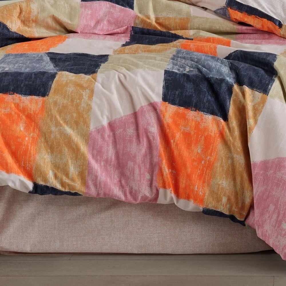 Комплект постельного белья Hobby Poplin Bermuda полуторный оранжевый (78137_1,5) - фото 4