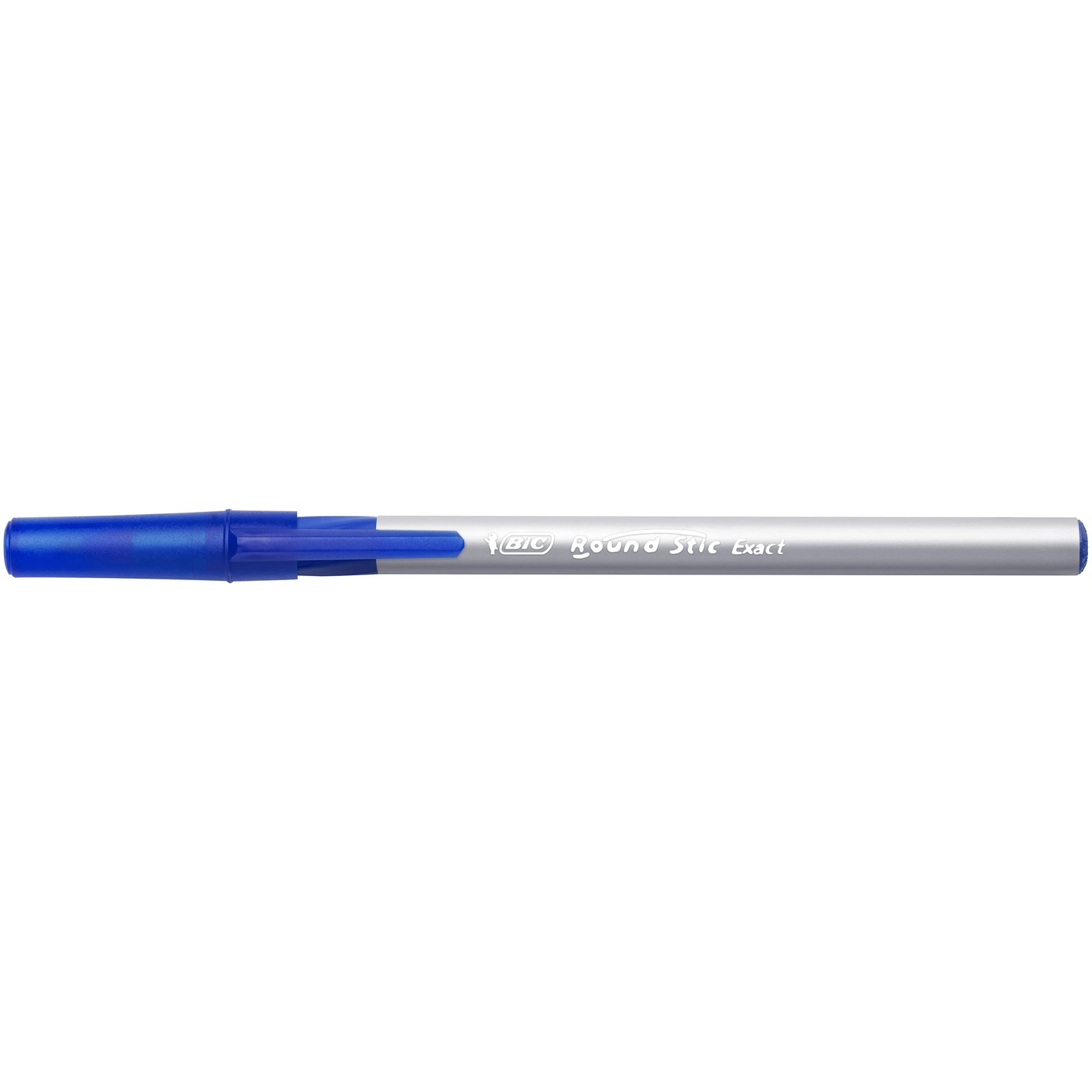 Ручка кулькова BIC Round Stic Exact, 0,36 мм, синій, 4 шт. (932857) - фото 4