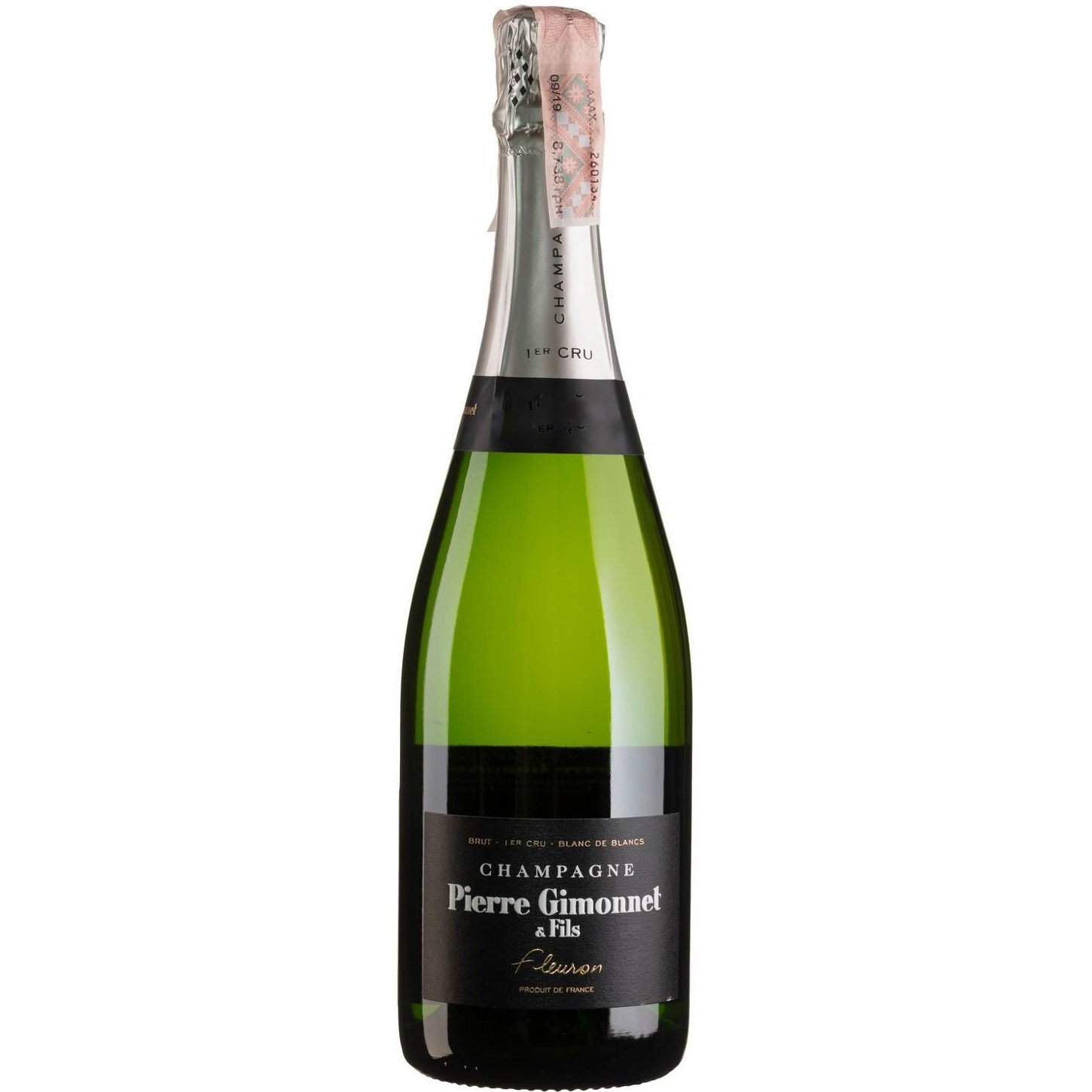 Шампанское Pierre Gimonnet & Fils Cuvee Fleuron Brut Premier Cru 2017, белое, брют 0,75 л - фото 1