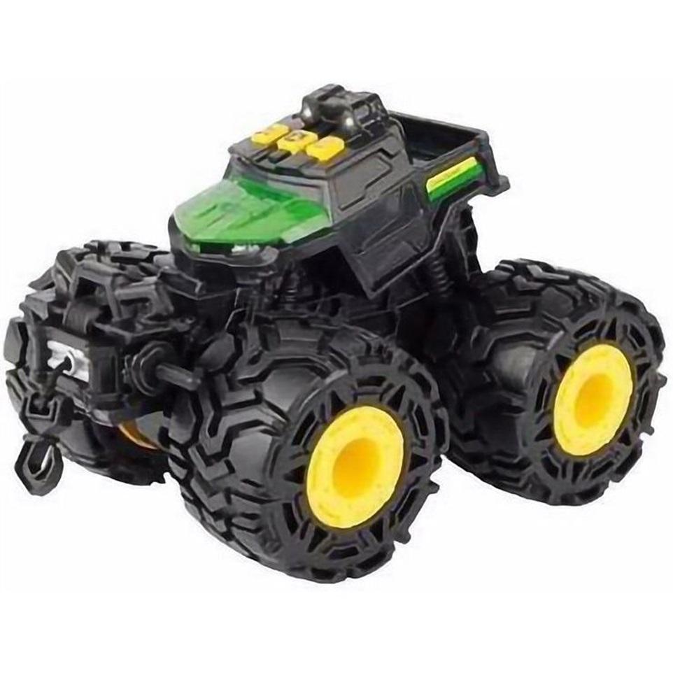 Машинка Трактор John Deere Kids Monster Treads с большими колесами (37929) - фото 1