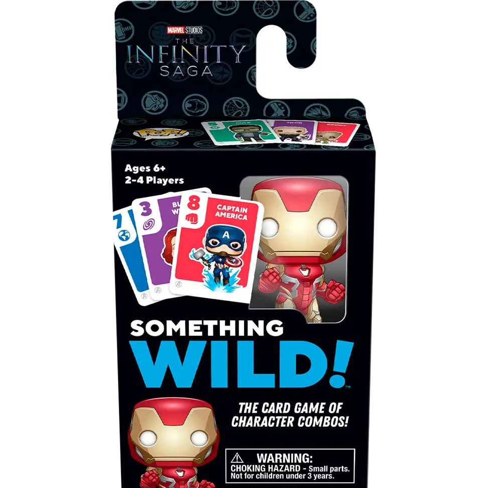 Настільна гра з картками Funko Something Wild - Залізна людина - фото 1