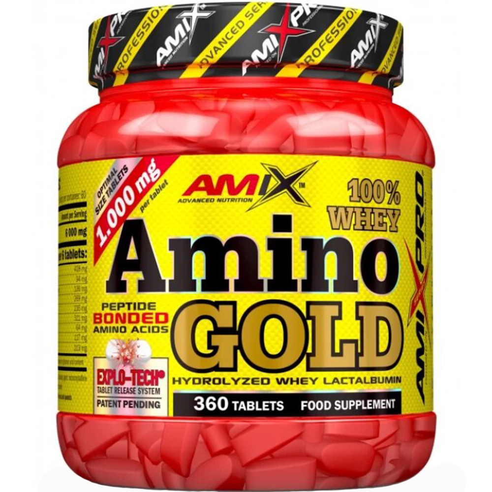 Амінокислоти Amix Prо Amino Whey Gold 360 табтеток - фото 1