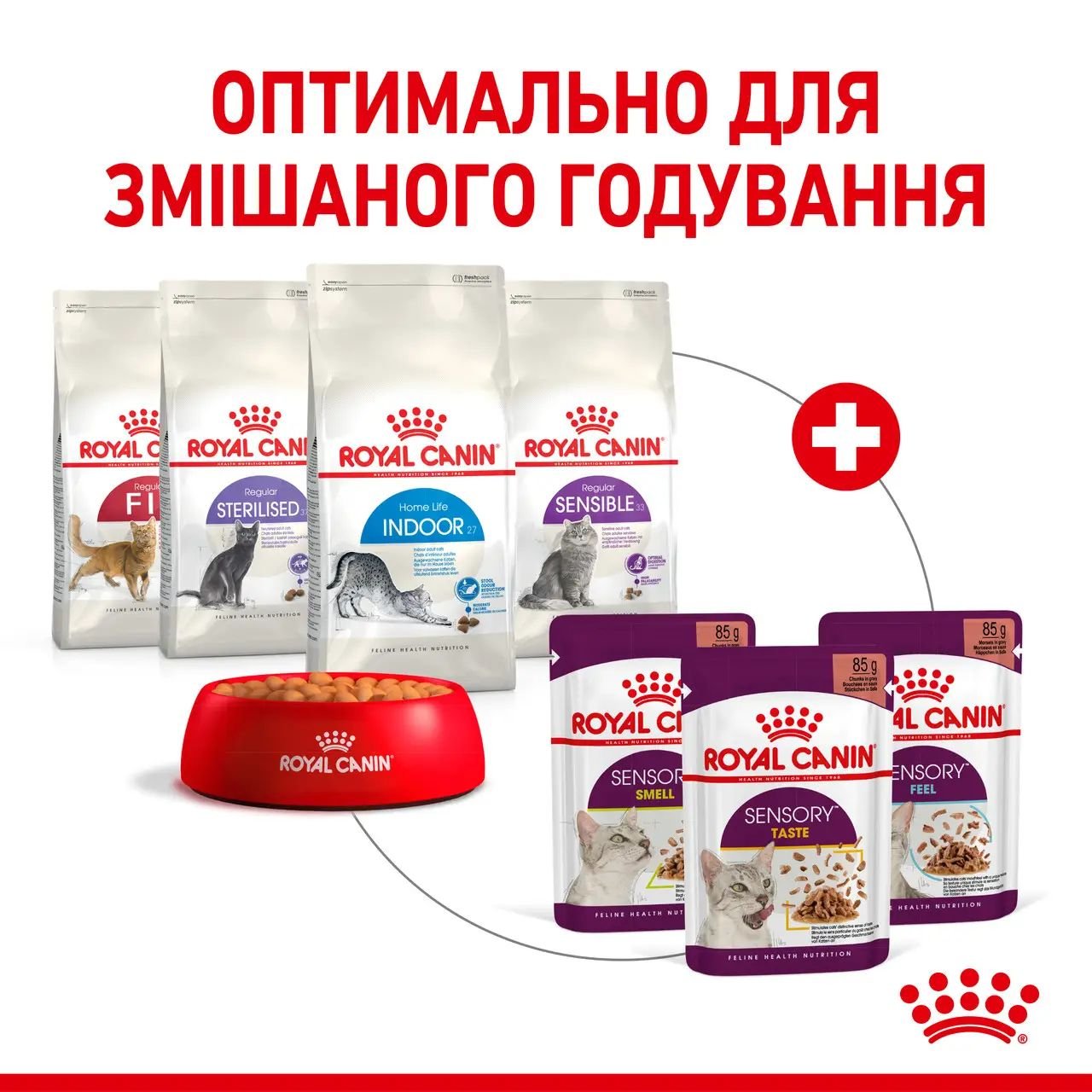 Вологий корм для дорослих котів Royal Canin Sensory Taste Gravy, шматочки в соусі, 85 г - фото 6